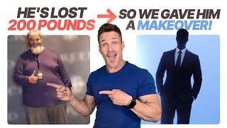 He's lost 200 pounds... Now it's time for a Makeover!