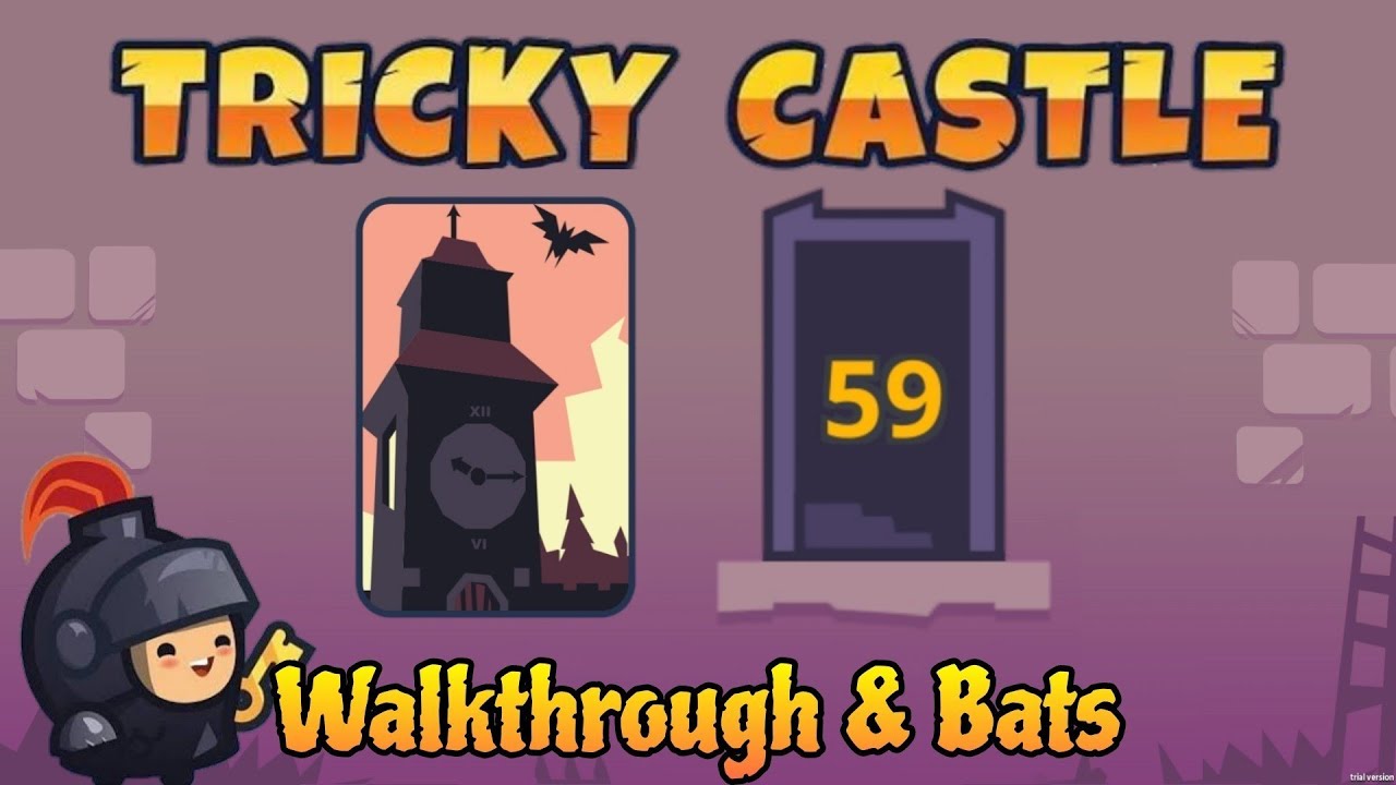 Tricky Castle Witch Tower Level 59 Walkthrough