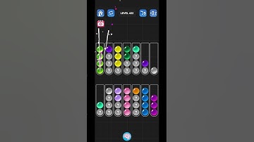 Another Lv 422 Ball Sort Puzzle - Color Game (Guru Game) #ballsortpuzzle