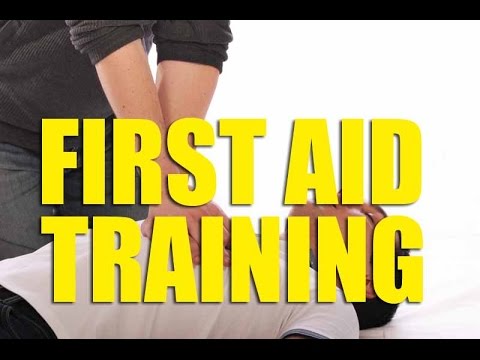 First aid training