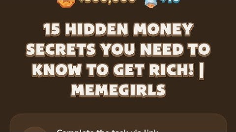 Memefi today video code I 15 Hidden Money Secrets You Need to Know to Get Rich! | MemeGirls