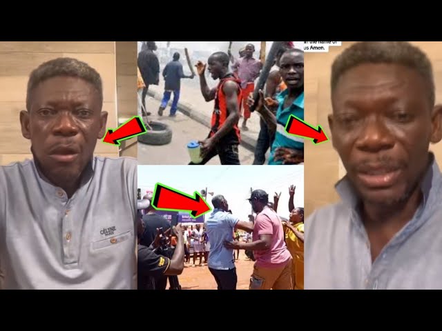 Ei Campaign went wrong As Bonwire Youths nearly k!lls Agya Koo in broad-day light video shøcks class=