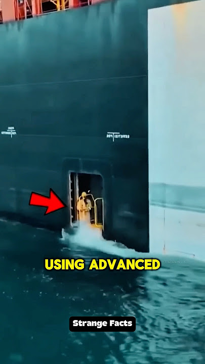 Ever Noticed This Door on a Ship ❓😱