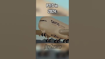 PTFS Now vs Then | #aviation #ptfs #shorts