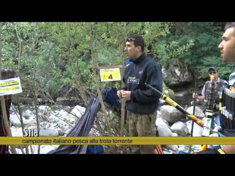 Stia: Campionato italiano pesca alla trota torrente