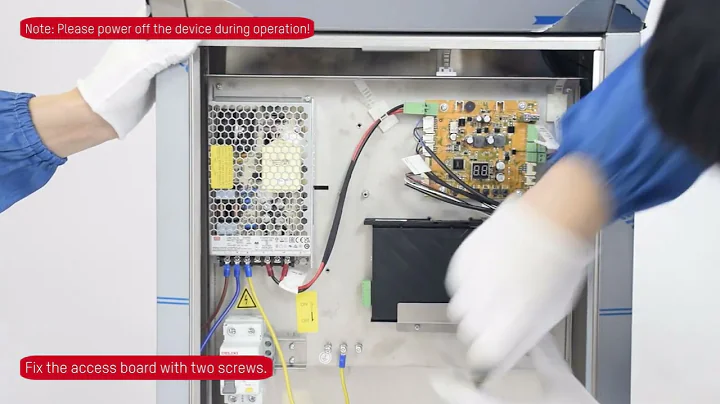 DS-K3G200LX Access Board Installation and Wiring