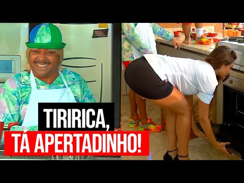 TIRIRICA PEDIU A AJUDA DA PANICAT NA COZINHA | Master Jegue #09