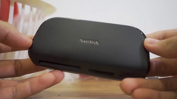 WHY SD Cards Matter. - Sandisk ImageMate pro SD card reader unboxing