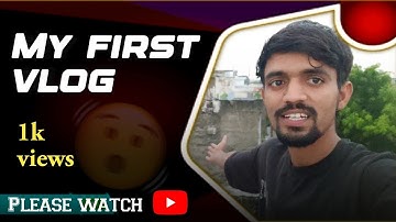 My First Vlog On YouTube 🔥