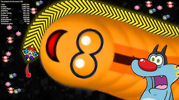 Best oggy game funny video 🤣 worms zone.io snake game Saamp Wala
