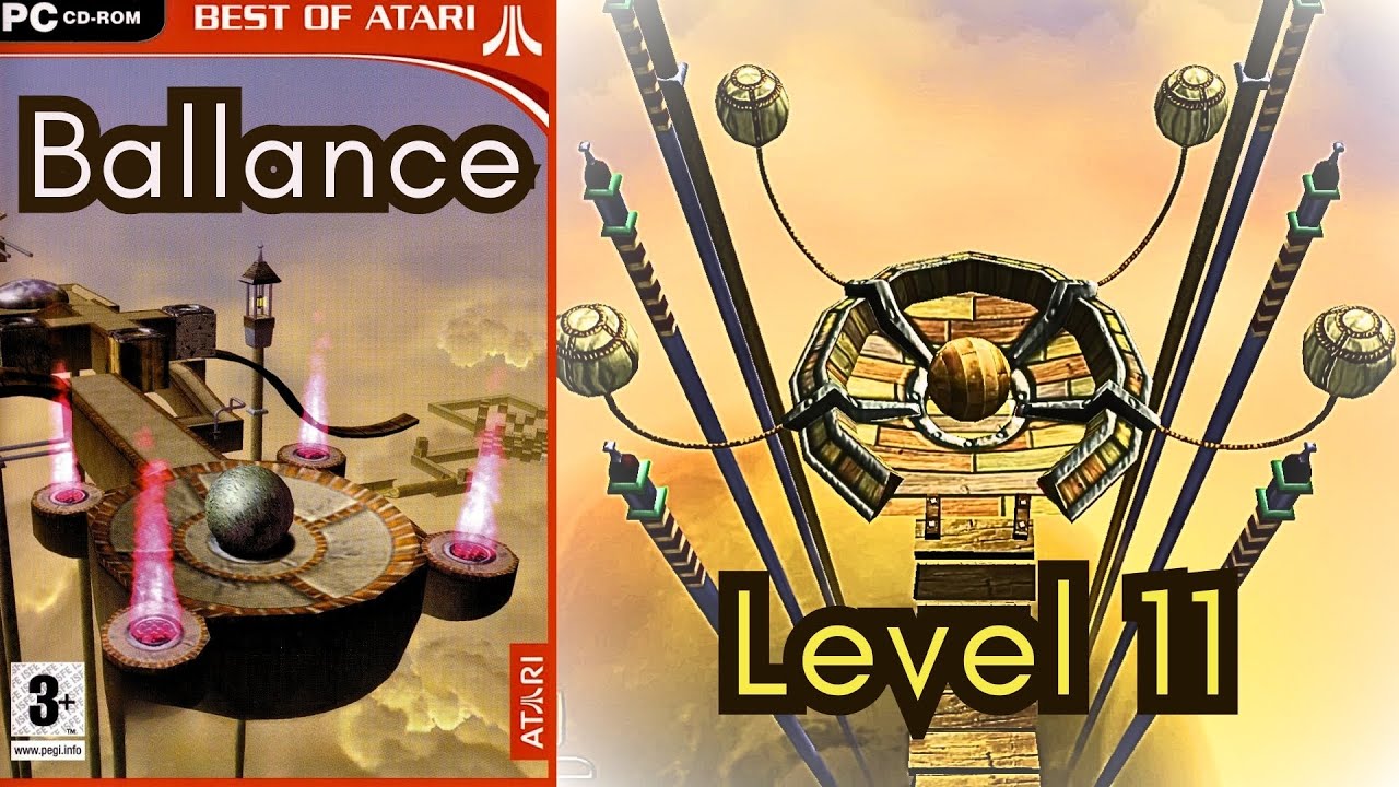 Ballance (2004) Level 11 Guide - Atari PC Game Walkthrough - YouTube
