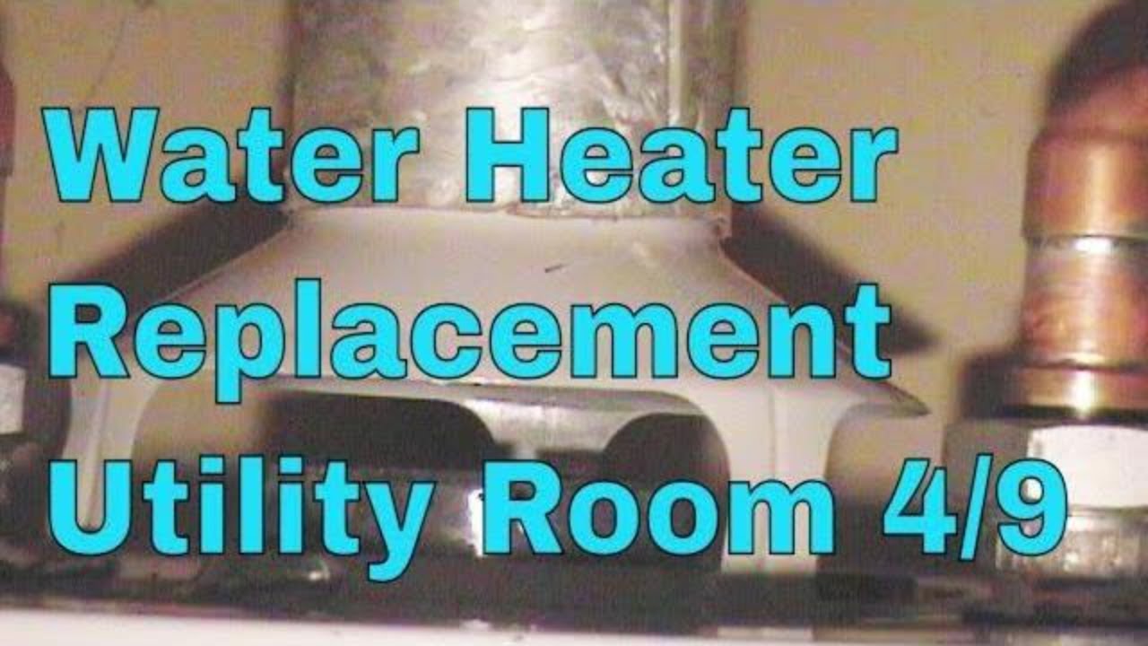 Water Heater Install In Utility Room 4 of 9 👍👍👍