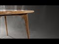 Building a Scandinavian Modern Round Table or is it Mid Century Modern | Woodworking