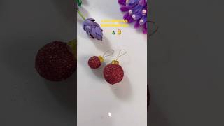 DIY Christmas Ornaments #christmas #diy #christmastree #ornaments #aestheticroomdecor #hacks #shorts