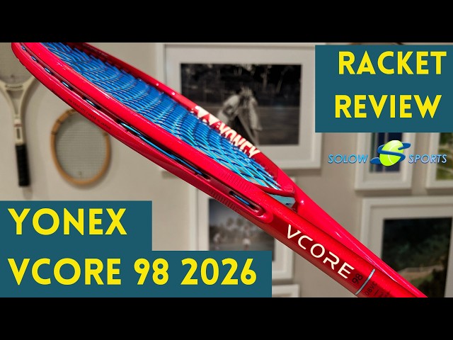 Yonex Vcore 98 2026 Tennis Racket Review - YouTube