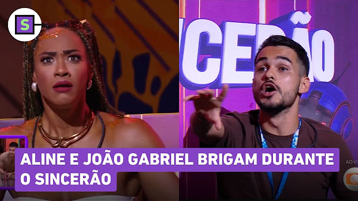 BBB 25: João Gabriel e Aline BRIGAM durante o Sincerão, trocam gritos e Vinicius se mete; veja vídeo