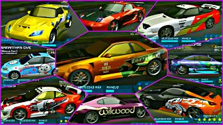 Need For Speed: Underground (PS2) | All Bonus & Some Rivals' Cars | ★Original Hardware Gameplay★
