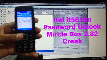 ITEL IT5618N PHONE LOCK REMOVE Miracle Box 2.82 Crack