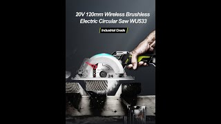 WORX WU533 20V Cordless Circular Saw 120mm