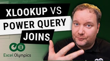 XLOOKUP vs Power Query Joins