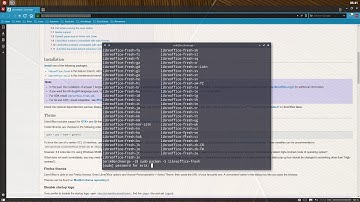 ArchMerge : 21 how to properly install libreoffice - spelling - hyphen - thesaurus