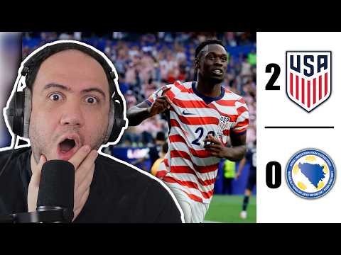 HIGHLIGHTS - USA v Bosnia and Herzegovina | Tense Match! | FIFA World Cup 2026 | Teacher Paul Sports