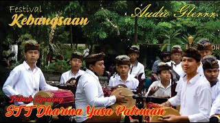 Kreasi Tabuh Opening versi STT Dharma Yasa Patoman di Festival Kebangsaan Hari jadi Banyuwangi 250