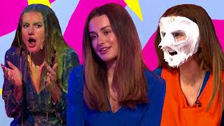Amber Davies Gunged and Pied in the Face on Saturday Mash-Up (10/7/2021)