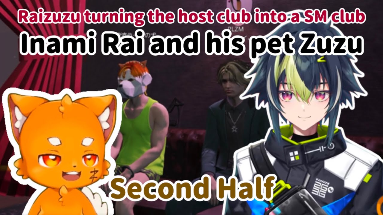 [Eng Sub] Inami Rai and his pet Zuzu, Second Half - Complete | GTAV MADTOWN β - Nijisanji
