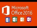 Microsoft Office Professional Plus 2016 32 y 64 Bits en Español