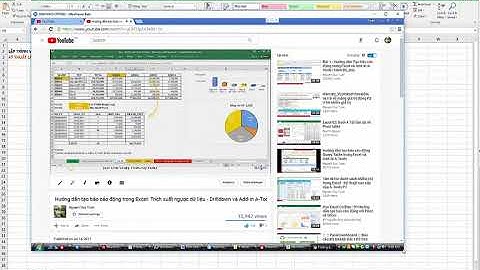 Lập trình VBA nhúng các phần mềm vào Excel | Lập trình Task Pane trong Excel