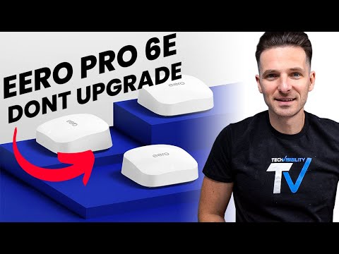 Amazon Eero Pro 6E Unboxing Setup Review | Do Not Upgrade vs Eero Pro 6