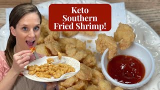 Keto Southern Fried Shrimp! By Victoria’s Keto Kitchen Keto Low Carb Breaded Fried Shrimp