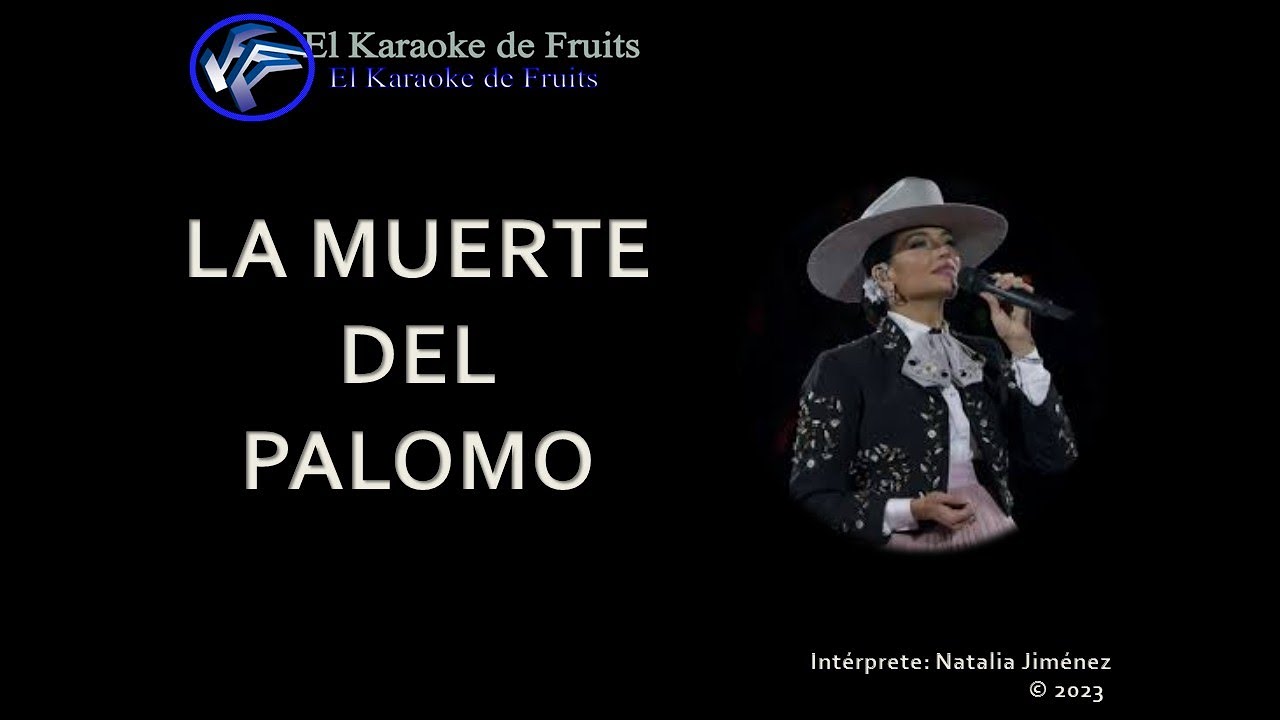 Natalia Jimenez La muerte del palomo karaoke