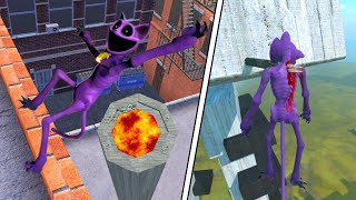 Catnap NPC Ragdolls Physics Compilation #86 | Overgrowth