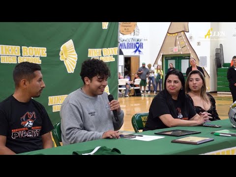 Rowe's Andree signs with Ventura College | McAllen ISD