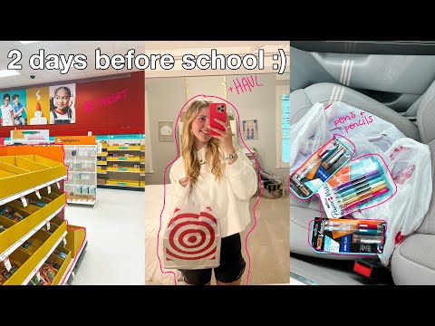 BACK TO SCHOOL SUPPLIES SHOPPING + HAUL 2023 | (junior year of high school) ✏️📝