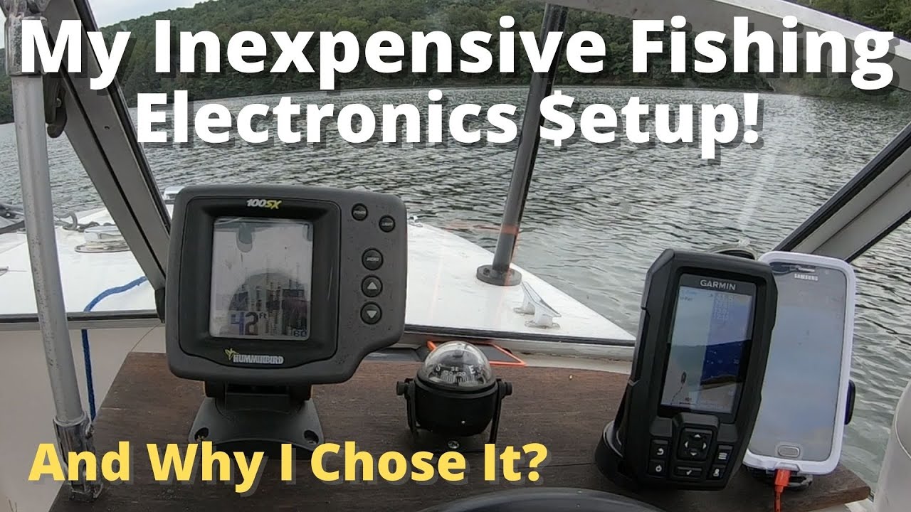 Inexpensive Fishing Electronics For Beginners! My simple And Cheap fish  finding set up! 