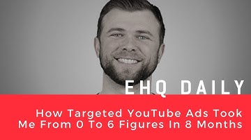 How To Go From 0 To 6 Figures Using Targeted YouTube Ads - Jake Larsen , Video Power Marketing