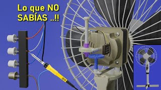 Lo que NO SABÍAS sobre un VENTILADOR | PARTES INTERNAS Y COMO REPARAR UNA FALLA