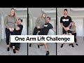 ONE ARM LIFT CHALLENGE! *Hilarious*