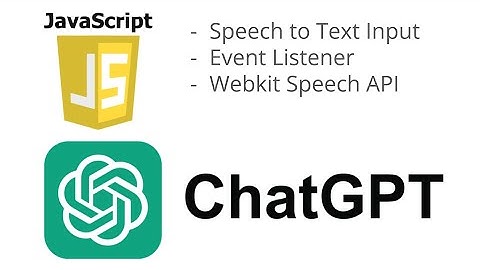 Coding with ChatGPT || Voice Input: Speech-to-Text Recognition