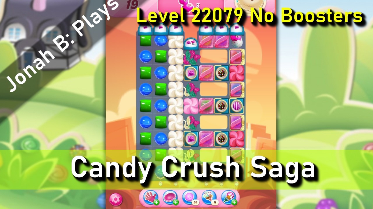 Candy Crush Saga Level 22079 No Boosters - YouTube
