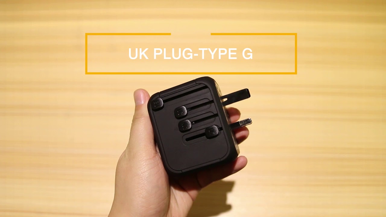 Chargeur Ningbo KAM HOI KHB120160A-4 Type-G UK/GB Adaptateur