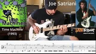 Joe Satriani Time Machine Guitar Solo With TAB