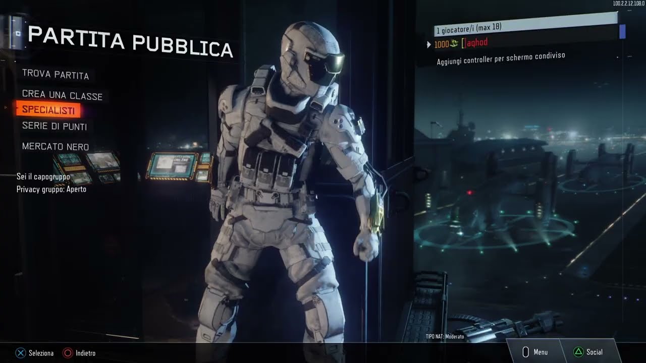 BO3 modded account showcase (WHITE HERO GEAR + red name) PS4/5