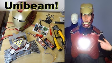 Iron Man Power Suit #56 | Powering up the Unibeam & Helmet! | James Bruton