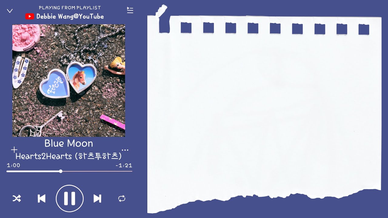 ♡韓中歌詞♡ | Hearts2Hearts (하츠투하츠) - Blue Moon