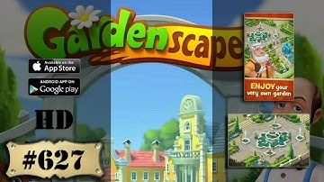 Gardenscapes 2 level 627 All Combo Not Boosters Not Cheats Engine