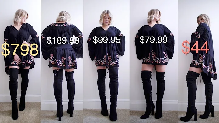 Comparing CHEAP VS EXPENSIVE Boots: STUART WEITZMAN vs DUPES | Milabu